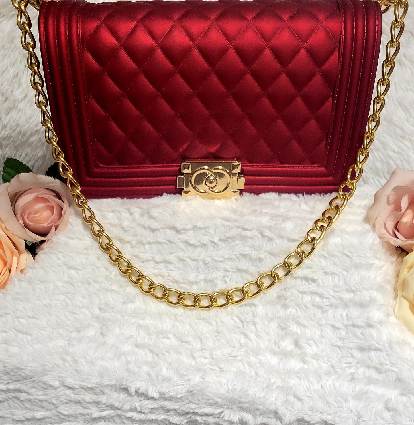 Red Goddess Handbag