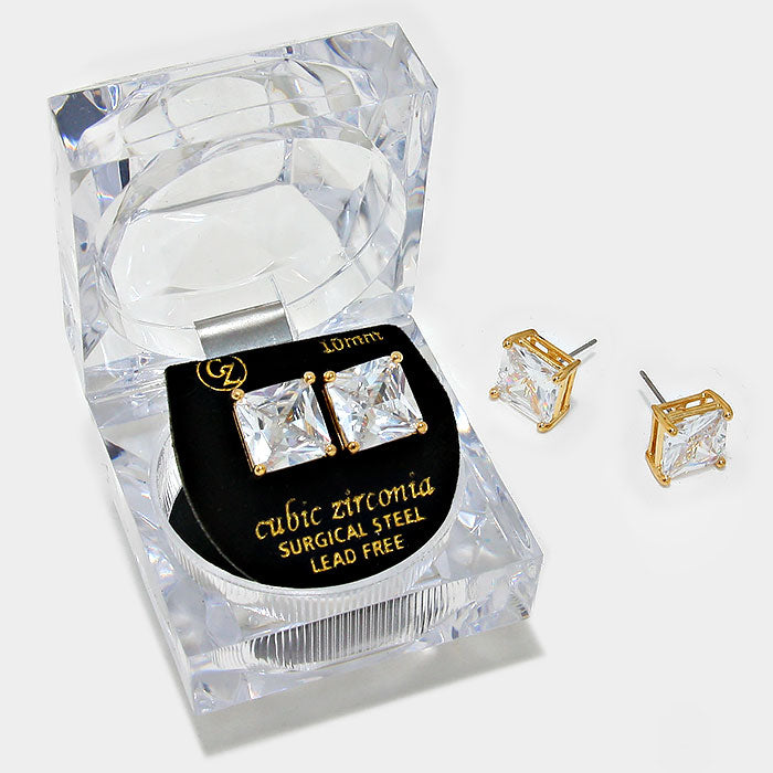 Crystal Stud Earrings