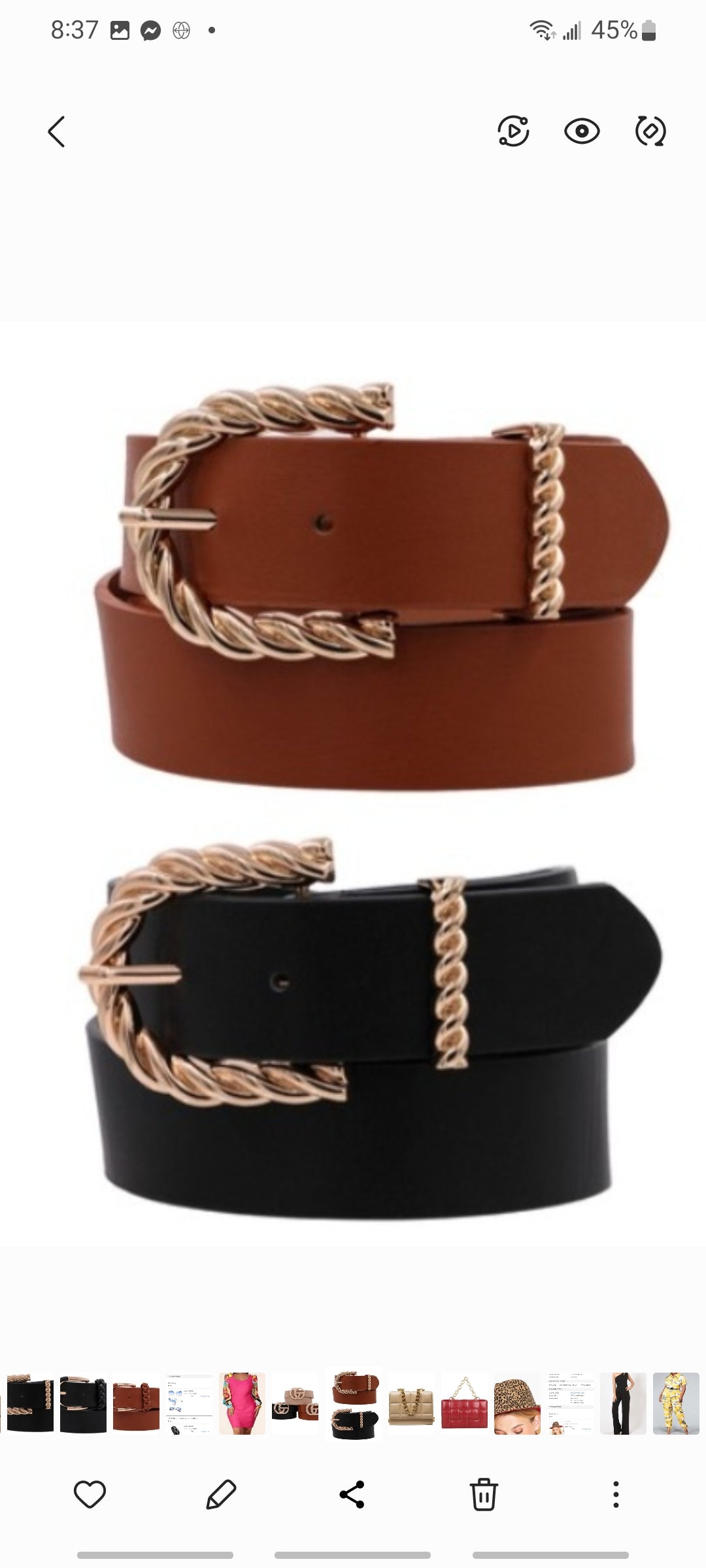 Classic Leather Belt