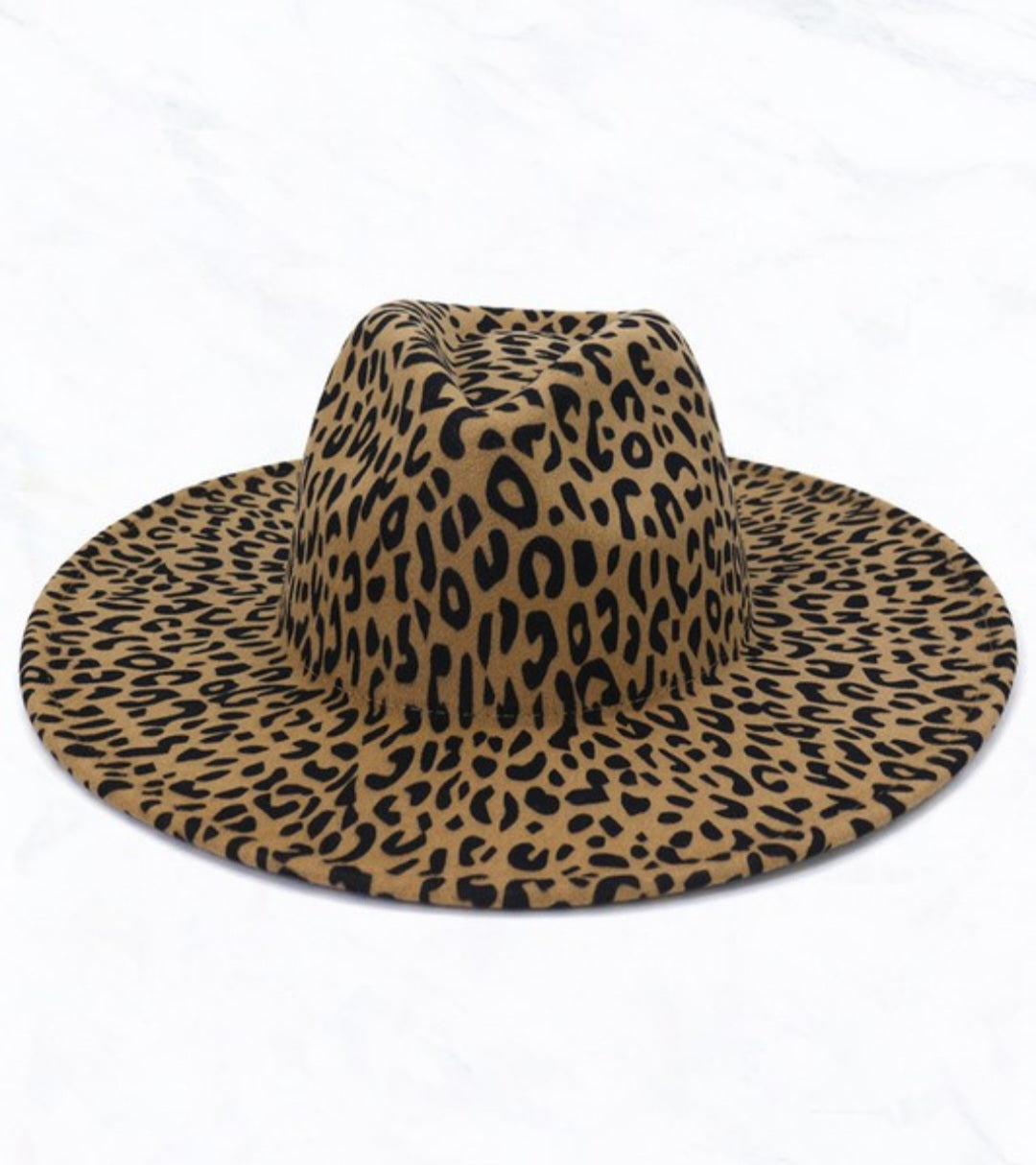 Spotted Leopard Fedora Hat