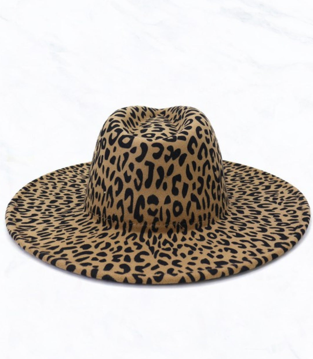 Spotted Leopard Fedora Hat