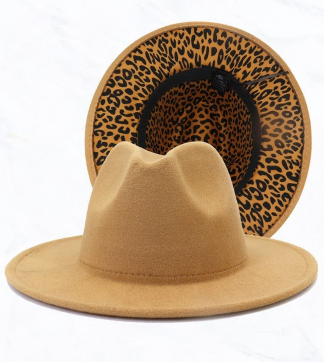 Double-Sided Leopard Hat